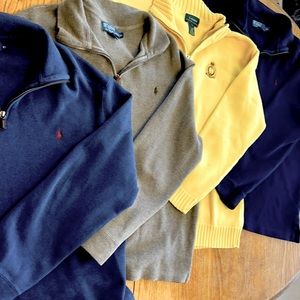 Bundle! Polo Sweaters 3 XL, 1 M